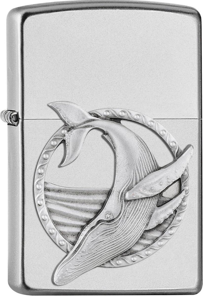 Zippo Aansteker Whale Emblem