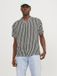 JACK & JONES Jorluke Aruba Resort Shirt SS Hommes Chemise M Blanc Loose Fit