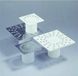 Dyka ABS rooster t.b.v. douchesifon 10x10cm, wit