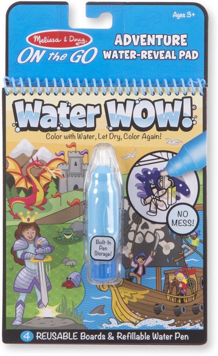 MELISSA & DOUG Water Wow Avontuur - Multi