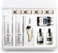 Mossi London Set de 2 mois Thérapie contre la chute des cheveux Thérapie à l'ozone Derma Roller Shampooing anti-chute Vitamines capillaires Biotine