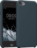 kwmobile hoes geschikt voor Apple iPod Touch 6G / 7G (6de en 7de generatie) - Beschermhoes voor mediaspeler - Backcover in leisteen