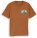 Tom Tailor - T-shirt imprimé - Taille M - camel brun vif