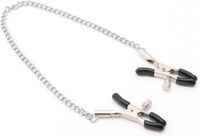 New Age Devi Tepelklemmen met Ketting, Zwart