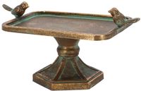 Esschert Design Aged Metal Vogelbad M