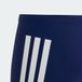 Adidas Performance Boxer de natation 3-Stripes Enfants - Bleu