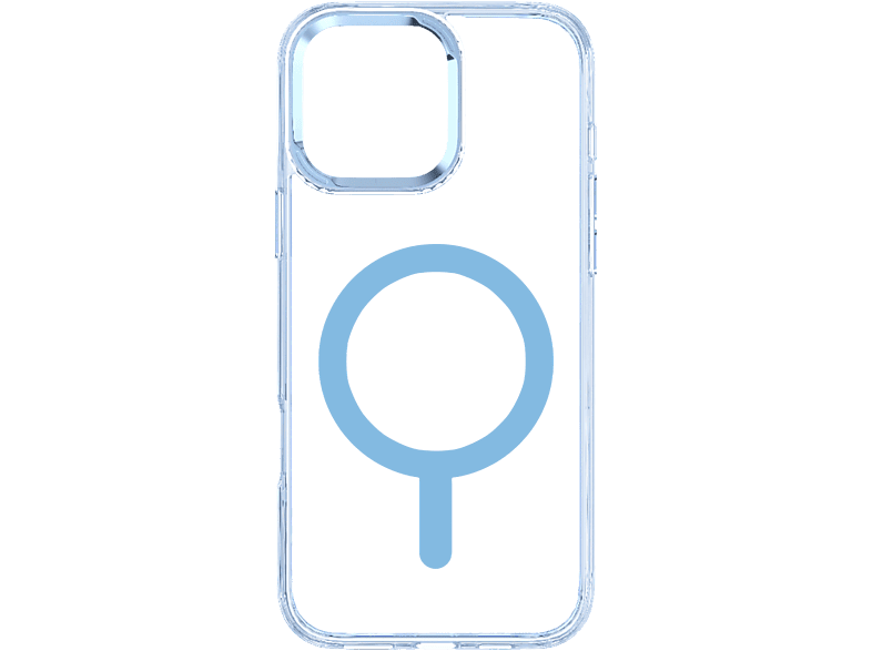 ISY Magisy Isc 1120 Cover Voor Apple iPhone 16 Pro Clear Blue