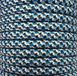25 m textielkabel, blauw, pixels