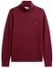 Tommy Hilfiger Hommes Pulls & Cardigans Pima Org Ctn Cashmere Roll Neck - Bordeaux - Taille M