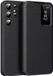 Techsuit Étui adapté pour Samsung Galaxy S23 Ultra - Étui portefeuille SmartView Book - Noir