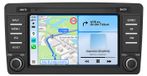 Awesafe Skoda Autoradio voor Skoda Octavia II MK2 (2004-2013) met Carplay, Android Auto, GPS-navigatie, Wi-Fi, plug-and-play, Bluetooth, DSP, stuurwielbediening (SWC), RDS-radio, 2+64GB geheugen en 8-inch scherm