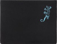 oxmox New Cryptan RFID Protect Pocketbörse Lizard Print Cyan Black