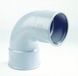 DYKA Coude 2x mouflage 90° classe 41 PVC gris label BRL52100/BRL52200 160mm