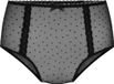Hunkemöller Dames Lingerie Brazilian Adeline met hoge taille - Zwart - maat S