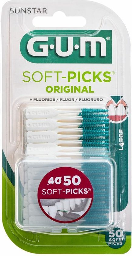 Gum Soft Picks Original - 50 Stuks