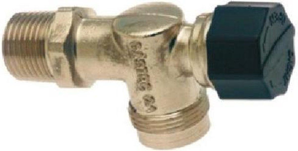 Bonfix Gasaansluitkraan haaks 1/2""xM24""