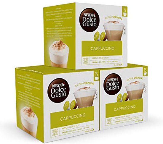 Dolce Gusto Cappuccino - Capsules - 15 servings