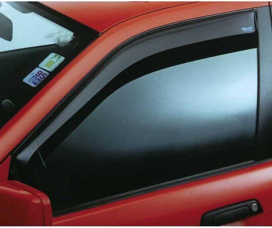 ClimAir Zijwindschermen Toyota Yaris 5 deurs 2011-2017 Zwart