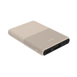 TerraTec P50 Pocket - Powerbank - 5000 mAh - Geel