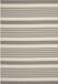 Safavieh Gestreept Binnen/Outdoor Geweven Gebiedsdeken, Courtyard collectie, CY6062, in Grijs & Been, 122 X 170 cm
