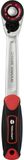 TOOLCRAFT TO-9626403 Omschakelratel 1/4 (6,3 mm) 13.5 cm