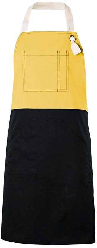 Velilla Schort, geel, zwart, beige, Textiel