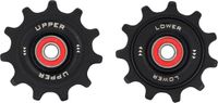 Elvedes Cable Systems BV Elvedes Derailleurwieltjes 2x11T 12V (1set) Zwart