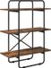 vidaXL Boekenplank 3-laags 60 x 35 x 105 cm PB Gerookt eiken