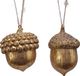 Decoris Eikel poly jute hang goud a2