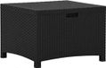 Merkloos Opbergbox Buiten - Grafiet - 120L - 60 x 54 x 41 CM