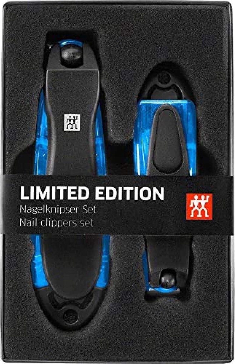 Zwilling Manicure Pedicure Nagel Clipper 2-Delig Set, Blauw