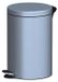 Horeca Polska seau à pédale, rond, 12 litres, gris