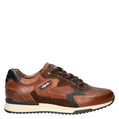 Australian Bakersville leren sneakers cognac