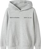 NAME IT Jongens Sweater 134/140 - Light Grey Melange