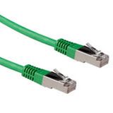 ACT LSZH SFTP CAT6A Patchkabel Groen - 7 meter