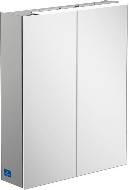 Villeroy & Boch My View One spiegelkast met LED-verlichting - 60.7 cm