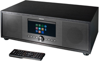 MEDION P66400 All-in-One Audio System - Internet Radio, DAB+, CD/MP3, Bluetooth, LCD, Black