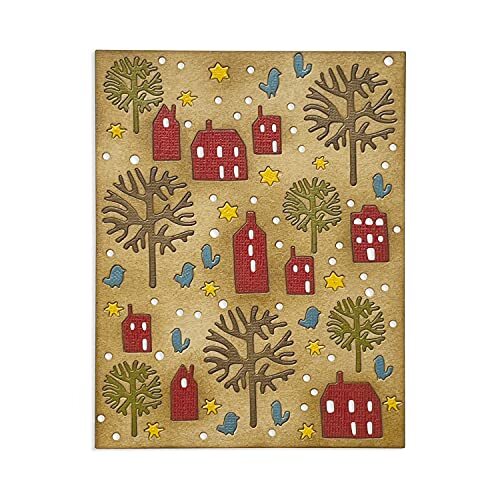 Sizzix Thinlits Die Platteland door Tim Holtz, 665558