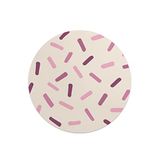 Questo Casa Ronde Digitally Printed Mouse Pad, Non-Slip Bottom, for Office and Home, Diameter: 22 cm