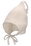 Sterntaler GOTS gebreide muts voor meisjes, puntmuts, ecru, 39