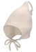 Sterntaler GOTS gebreide muts voor meisjes, puntmuts, ecru, 39