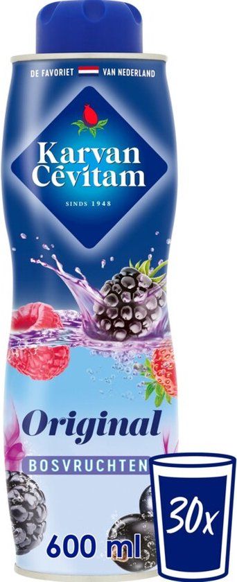 Karvan Cévitam Siroop Bosvruchten - 600ml