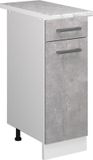 Vicco R-Line Keukenonderkast – 30 cm, WB Marmer Beton