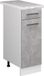 Vicco R-Line Keukenonderkast – 30 cm, WB Marmer Beton