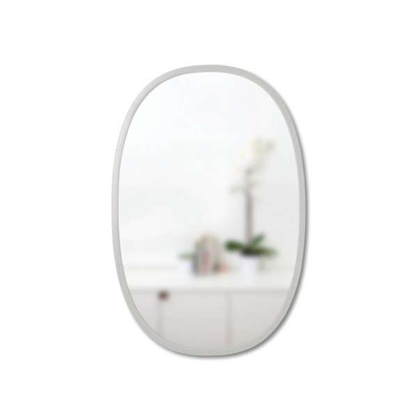 Umbra Hub ovale spiegel 61X91 grijs