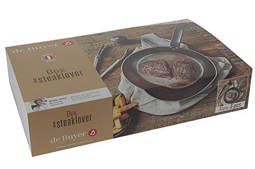 de Buyer De Koper 5610.03#Steaklover: Mineral B 26 + Spatel + Molen