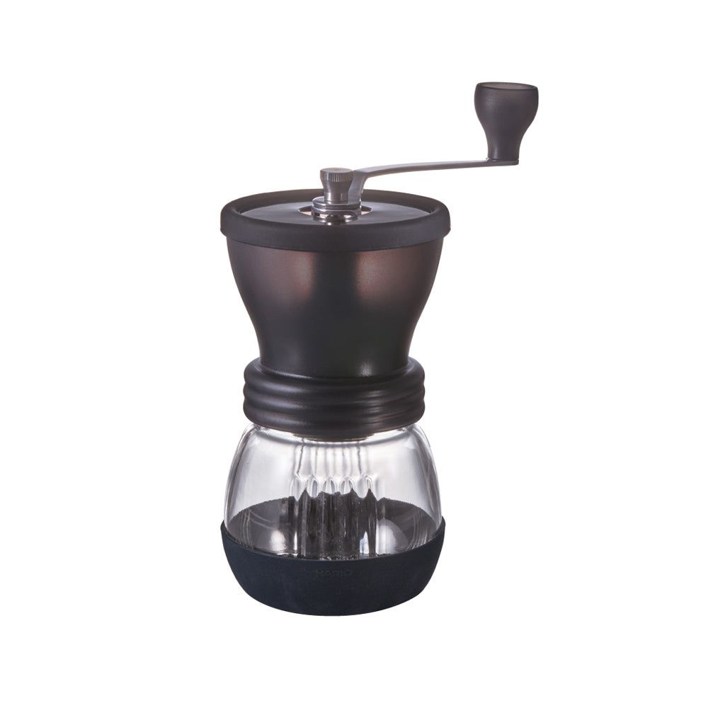 Hario Skerton Plus Koffiemolen - Zwart/Transparant