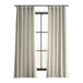 HPD Half Price Drapes Italiaanse imitatie-linnen kamer-verduisterende gordijnen, 243,9 cm lange gordijnen voor slaap- en woonkamer (1 paneel), 127 x 243,9 cm (b x l), crèmekleurig (Parchment Cream)
