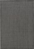 Giza tapis d'extérieur rectangulaire 120x170cm noir