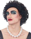 Rocky Smiffys Rocky Horror Show Frank-N-Furter Wig Short Brown & Curly